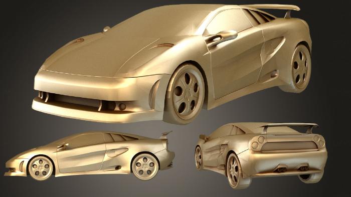 Cars and transport (CARS_2010) 3D model for CNC machine